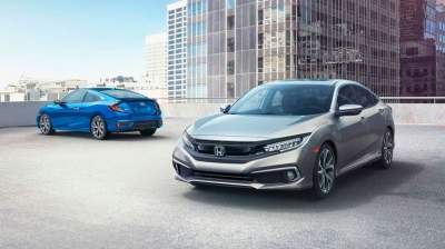 Honda представила улучшенные Civic Sedan и Civic Coupe