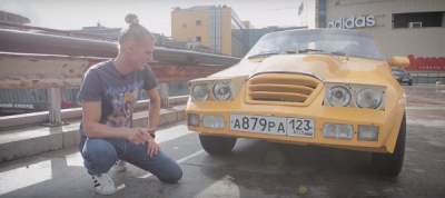 В Сети показали советский суперкар, скопированный с Lamborghini