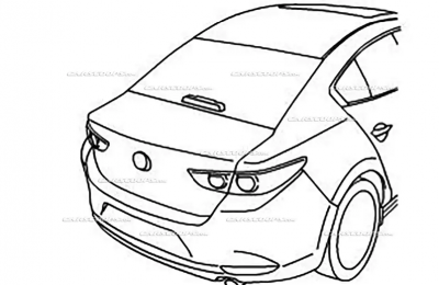 Появились первые официальные изображения новой Mazda 3