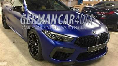 Опубликованы шпионские фото спортивного купе BMW M8 Competition