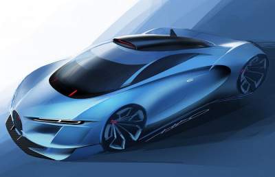 Опубликованы изображения нового гиперкара от Bugatti 
