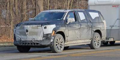 Новый Cadillac Escalade "засекли" на тестах