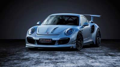 "Прокачанный" Porsche 911 Turbo получил агрессивный дизайн