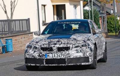 В Сети показали "живые" фото спортивной версии BMW M3