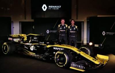 Renault показала новый болид для участия в Формуле-1