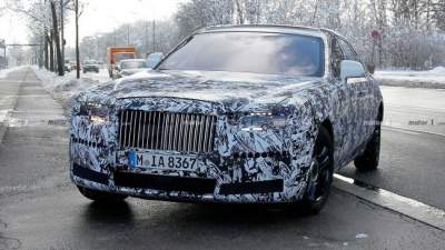 Фотошпионы засняли новый Rolls-Royce Ghost