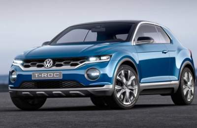 Volkswagen показала "заряженный" T-Roc R