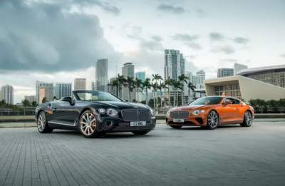 Bentley представила новые восьмицилиндровые модели
