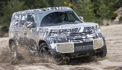 Land Rover отправит новый Defender работать грузовиком в заповедник