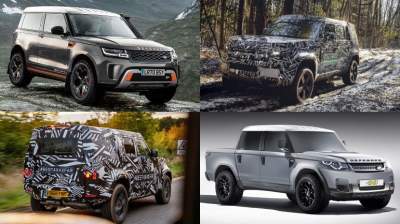 Новый Land Rover Defender испытают в Африке