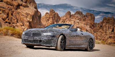 BMW показала тесты кабриолета 8-Series в Долине Смерти
