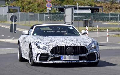 Mercedes AMG GT R "засекли" на тестах