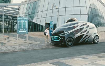 Автомобиль-трансформер от Mercedes-Benz презентовали в Копенгагене