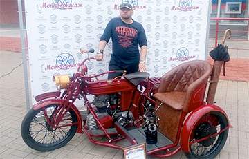 Белорусский умелец создал необычный мотоцикл