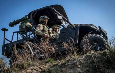 Украинская армия получила необычные вездеходы
