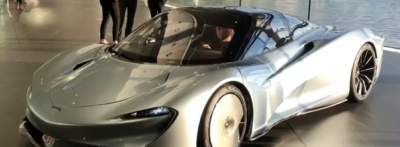 Супергибрид McLaren Speedtail показали "в деле"
