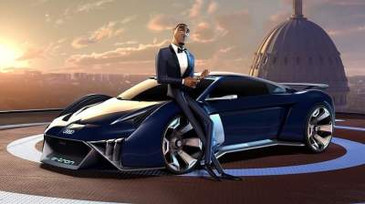 Audi создала "мультяшный" суперкар