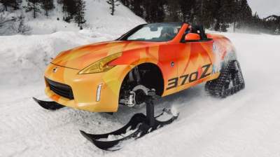 Nissan представил авто для снегопада на базе спорткара