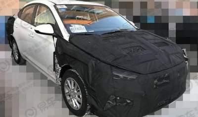 Фары от Lexus: фотошпионы показали новый Hyundai Solaris