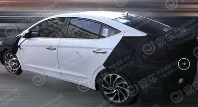 Рассекречен дизайн обновленной Hyundai Elantra