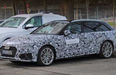 Audi представит обновленный универсал S4 Avant  