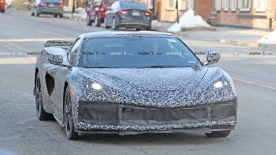 Фотошпионы показали новый Corvette 