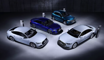 Сразу несколько моделей Audi стали подключаемыми гибридами