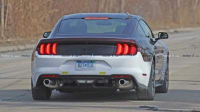 Фотошпионы засняли испытания гибридного Ford Mustang 