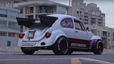 Автомастер создал необычный "турбо"-Beetle