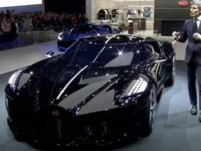 Уникальный гиперкар Bugatti стал самым дорогим авто в мире