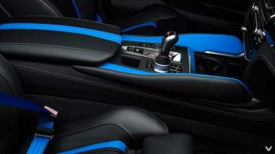 Интерьер BMW X6 M получил стильный тюнинг