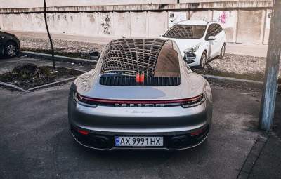 Porsche 911 2019 заметили на украинских дорогах