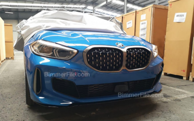 BMW 1-series 2020 показали в первых живых снимках